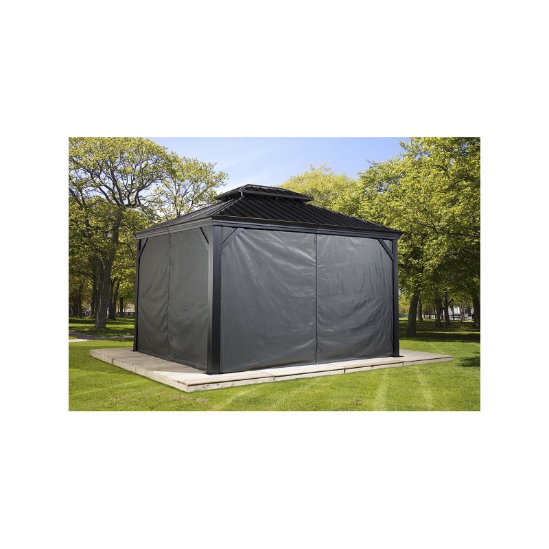 Sojag Curtains for Monaco 12x14 - Gray (1135-9163988)