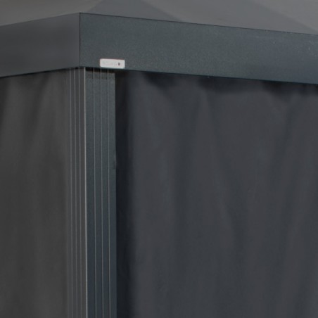 Sojag Monteserra 10x12 Gazebo Curtains - Black (135-9168761)
