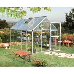 Palram 6x10 Hybrid Greenhouse Kit - Silver (HG5510)