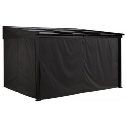 Sojag 10x12 Sutton Wall-Mounted Gazebo Kit - Black (500-9168808)