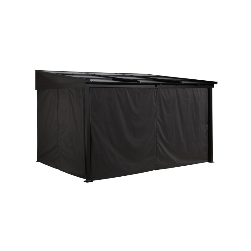 Sojag 10x12 Sutton Wall-Mounted Gazebo Kit - Black (500-9168808)