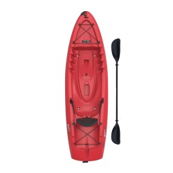 Lifetime Hydros 8.5 ft. Sit-On-Top Kayak w/ Paddle - Red (90936)