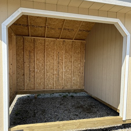 Little Cottage Company 10X16 Value Animal RUN-IN SHELTER w/ Tack Room (10x16 VAR-IShelter-WPC)