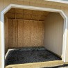 Little Cottage Company 10X16 Value Animal RUN-IN SHELTER w/ Tack Room (10x16 VAR-IShelter-WPC)