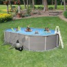 Blue Wave Belize 15-ft x 30-ft Oval 52-in Deep 6-in Top Rail Swimming Pool Package (NB3044) Blue Wave Belize 15-ft x 30-ft Oval 52-in Deep 6-in Top Rail Swimming Pool Package (NB3044)
