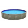 Blue Wave Trinity 27-ft Round 52-in Deep Steel Wall Pool Package with 7-in Top Rail (NB19914)