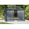 Gazebo Penguin Venus - Gazebo 10x14 Polycarbonate Roof - Gray (43204-32) Gazebo Penguin Venus - Gazebo 10x14 Polycarbonate Roof - Gray (43204-32)