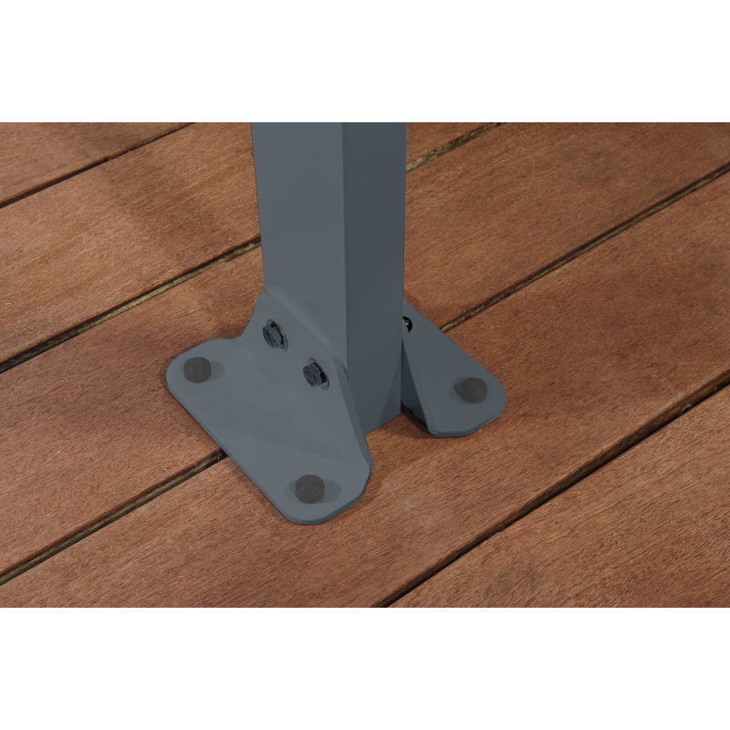 Palram Feria 10x30 Patio Cover Kit - Gray (HG9430)