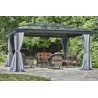Gazebo Penguin Venus - Gazebo 12x14 Polycarbonate Roof - Gray (43224-32) Gazebo Penguin Venus - Gazebo 12x14 Polycarbonate Roof - Gray (43224-32)
