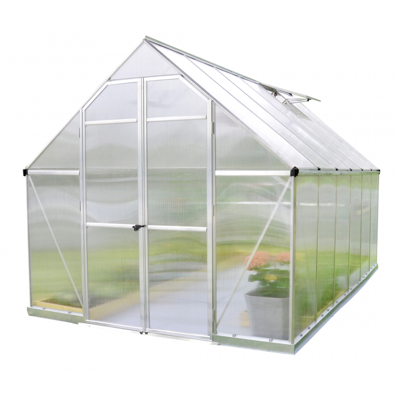 Palram 8x12 Essence Greenhouse Kit - Silver (HG5812)