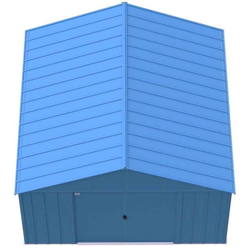 Arrow 12x15 Classic Metal Shed  - Blue Grey (CLG1214BG)