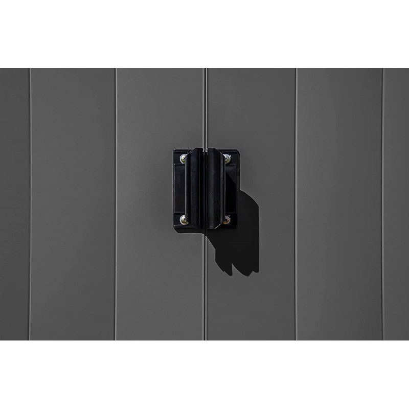 Arrow 12x15 Classic Metal Shed  - Charcoal (CLG1214CC)