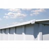 Arrow 12x15 Classic Metal Shed - Flute Grey (CLG1214FG) Arrow 12x15 Classic Metal Shed - Flute Grey (CLG1214FG)