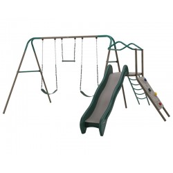 Lifetime Climb and Slide Metal Playset - Earthtone (91142)