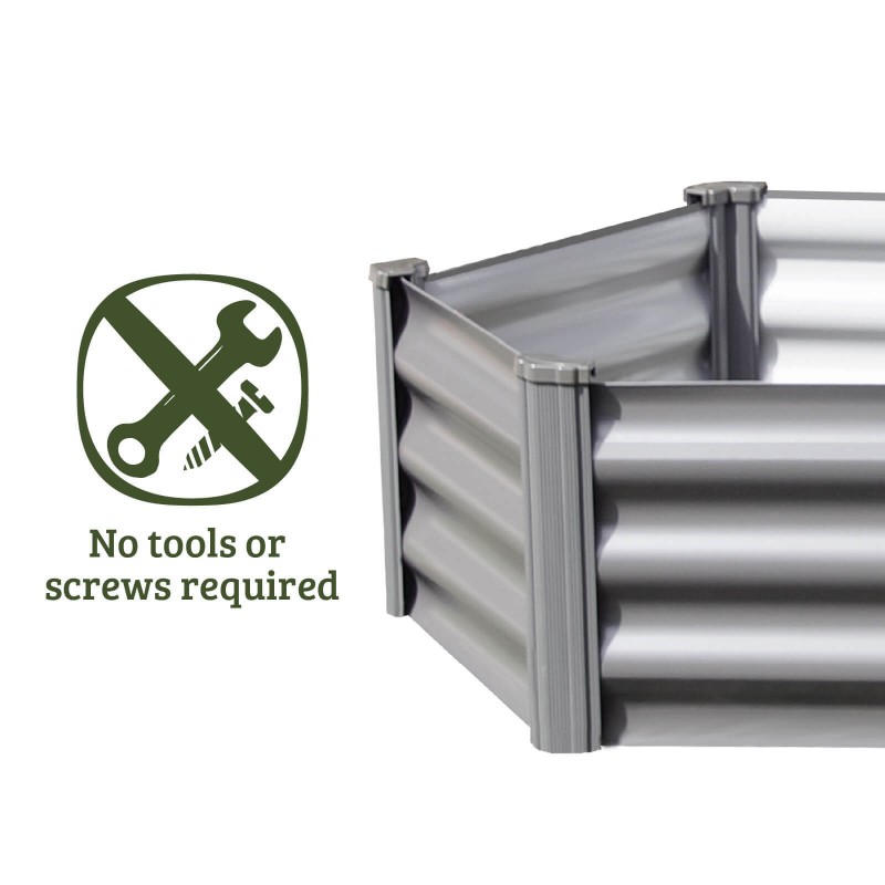 Absco Garden Co Hex Garden Bed - (AB1302)