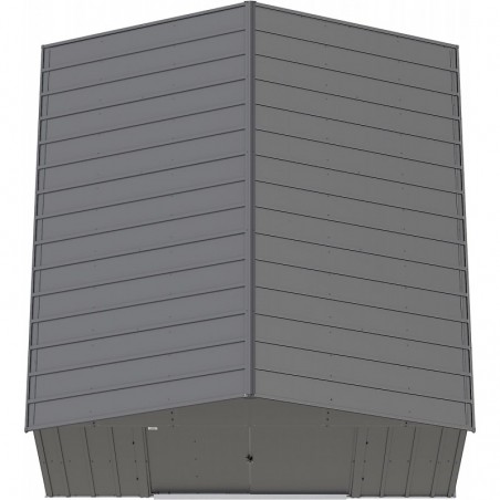 Arrow 12x17 Classic Metal Shed  - Charcoal (CLG1217CC)