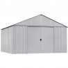 Arrow 12x17 Classic Metal Shed - Flute Grey (CLG1217FG) Arrow 12x17 Classic Metal Shed - Flute Grey (CLG1217FG)