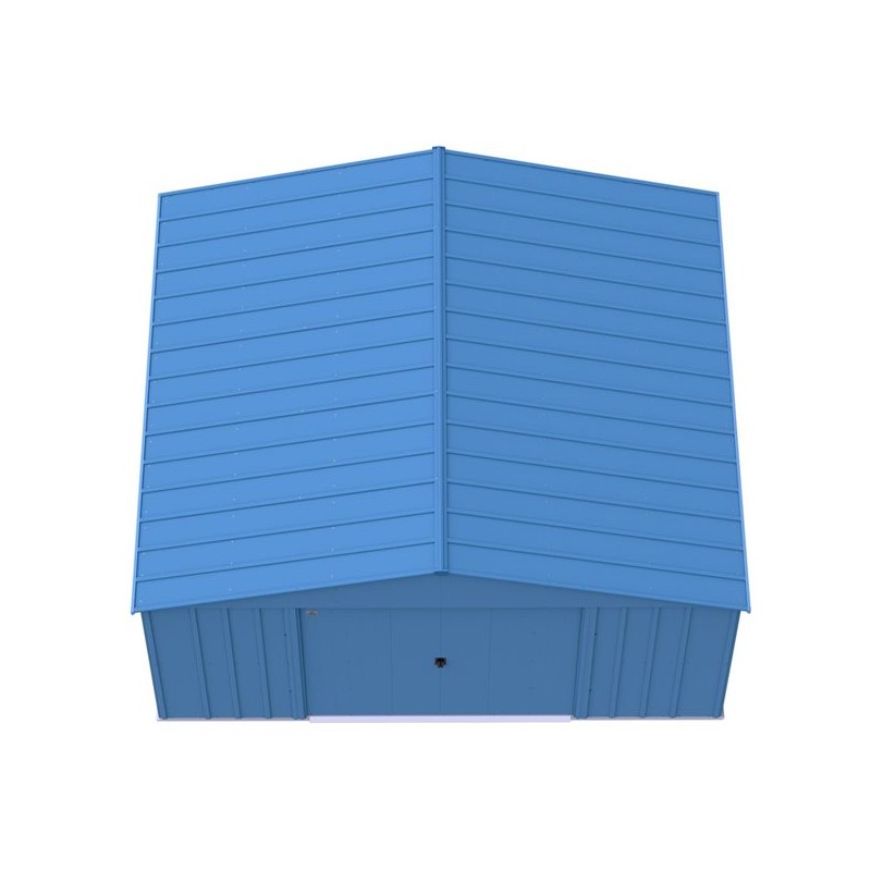 Arrow 14x15 Classic Metal Shed - Blue Grey (CLG1414BG)