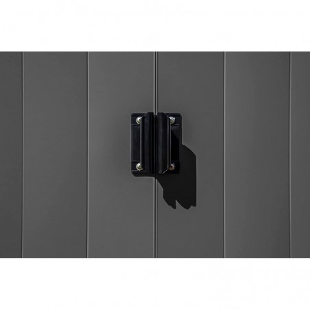 Arrow 14x15 Classic Metal Shed - Charcoal (CLG1414CC) Arrow 14x15 Classic Metal Shed - Charcoal (CLG1414CC)