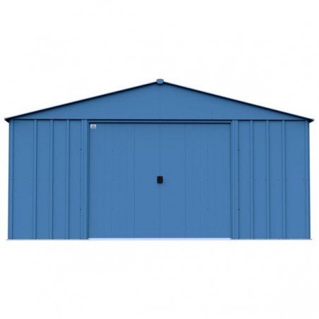 Arrow 14x17 Classic Metal Shed - Blue Grey (CLG1417BG) Arrow 14x17 Classic Metal Shed - Blue Grey (CLG1417BG)