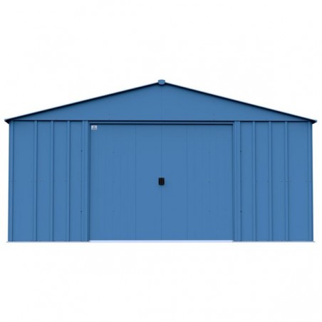 Arrow 14x17 Classic Metal Shed - Blue Grey (CLG1417BG)