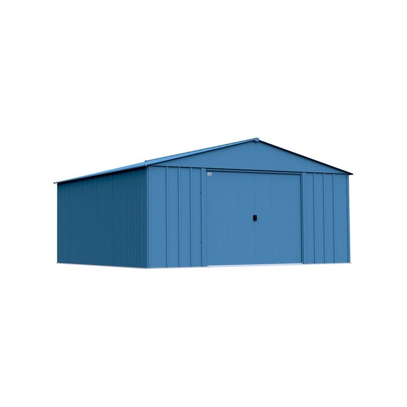 Arrow 14x17 Classic Metal Shed - Blue Grey (CLG1417BG)