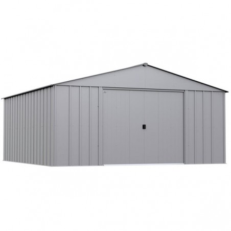 Arrow 14x17 Classic Metal Shed - Flute Grey (CLG1417FG) Arrow 14x17 Classic Metal Shed - Flute Grey (CLG1417FG)