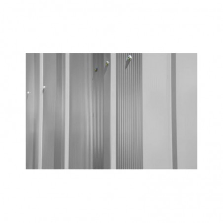 Arrow 14x17 Classic Metal Shed - Flute Grey (CLG1417FG) Arrow 14x17 Classic Metal Shed - Flute Grey (CLG1417FG)