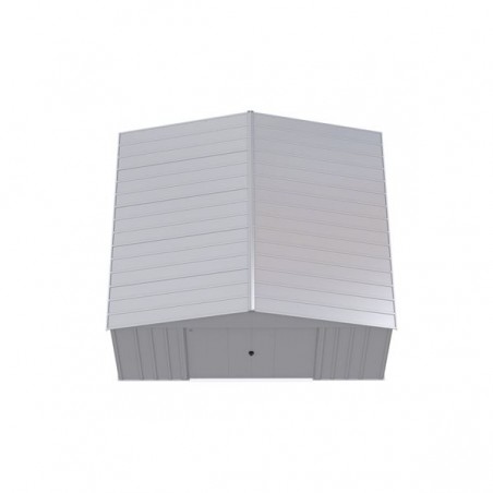 Arrow 14x17 Classic Metal Shed - Flute Grey (CLG1417FG) Arrow 14x17 Classic Metal Shed - Flute Grey (CLG1417FG)