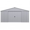 Arrow 14x17 Classic Metal Shed - Flute Grey (CLG1417FG) Arrow 14x17 Classic Metal Shed - Flute Grey (CLG1417FG)