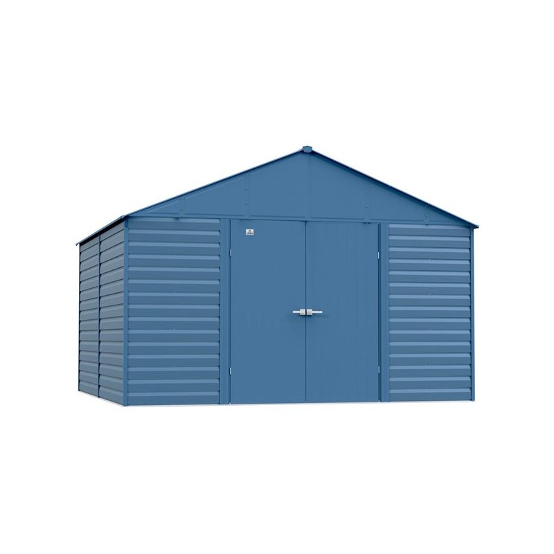 Arrow 12x12 Select Steel Storage Shed - Blue Grey (SCG1212BG)