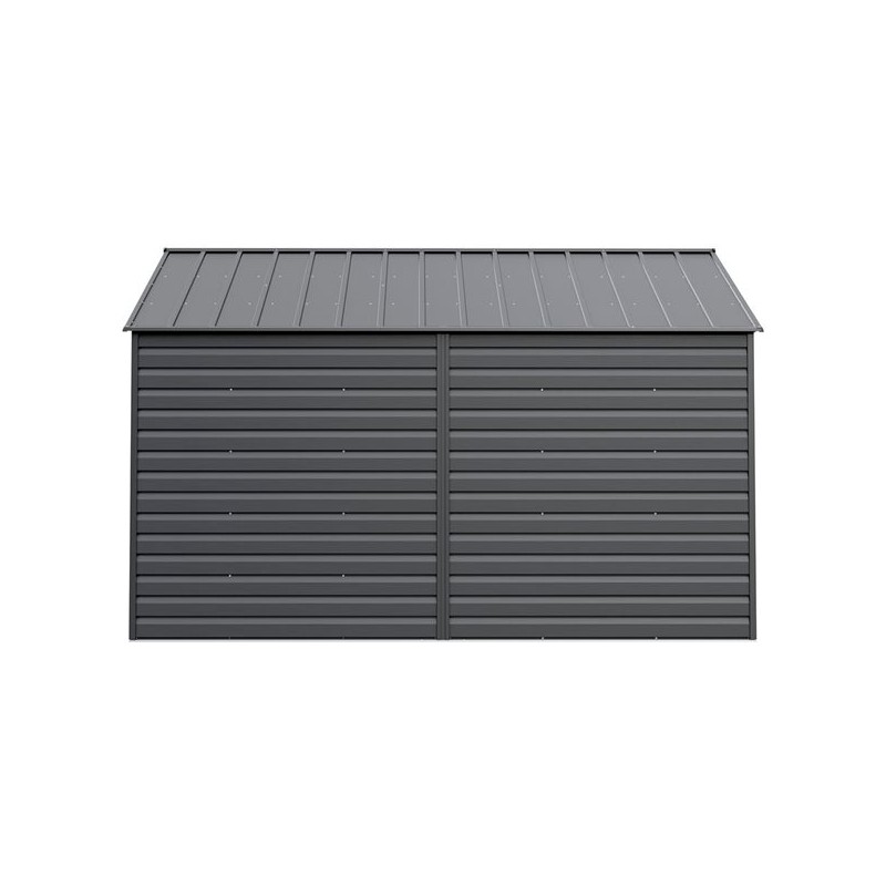 Arrow 12x12 Select Steel Storage Shed - Charcoal (SCG1212CC)