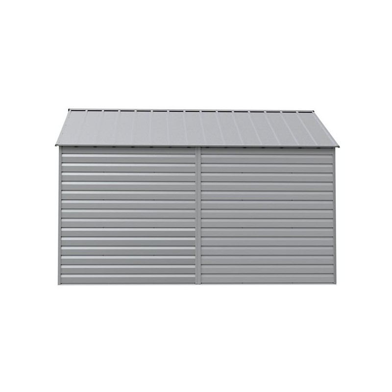 Arrow 12x12 Select Steel Storage Shed - Flute Grey (SCG1212FG)