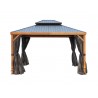 Gazebo Penguin Yosemite 10x12 Gazebo Aluminum Frame Wood Finish (41012MR-62) Gazebo Penguin Yosemite 10x12 Gazebo Aluminum Frame Wood Finish (41012MR-62)