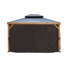 Gazebo Penguin Yosemite 10x12 Polyester Privacy Curtains - Black (23-008) Gazebo Penguin Yosemite 10x12 Polyester Privacy Curtains - Black (23-008)