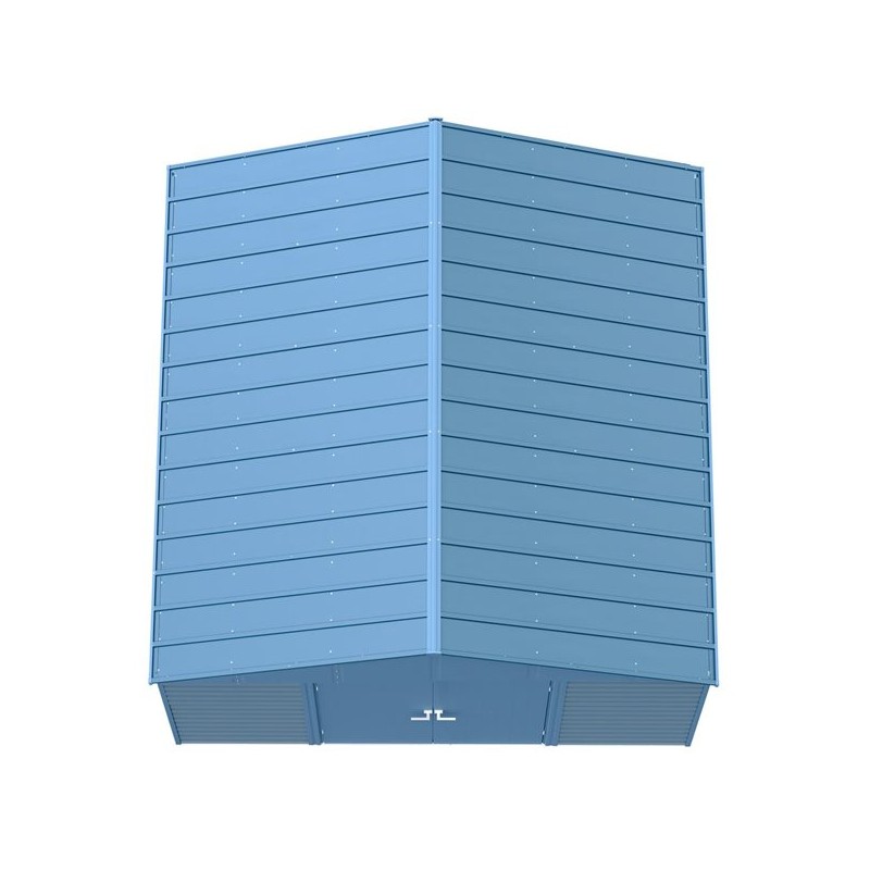 Arrow 12x14 Select Steel Storage Shed - Blue Grey (SCG1214BG)