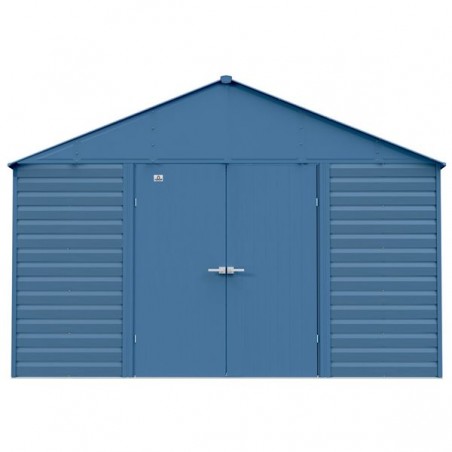 Arrow 12x14 Select Steel Storage Shed - Blue Grey (SCG1214BG)