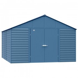 Arrow 12x14 Select Steel Storage Shed - Blue Grey (SCG1214BG)
