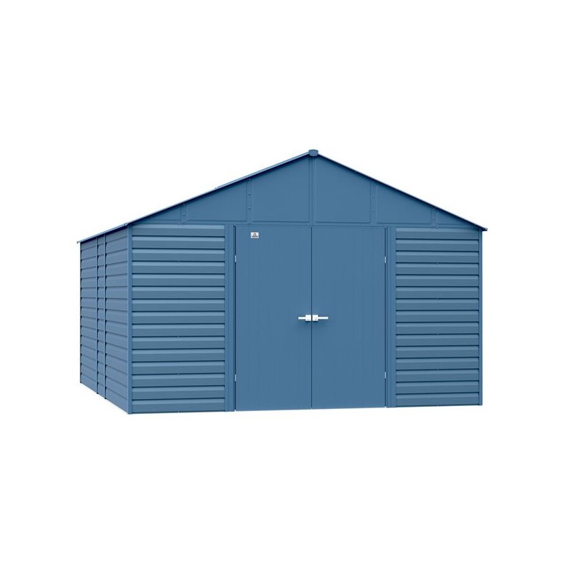 Arrow 12x14 Select Steel Storage Shed - Blue Grey (SCG1214BG)