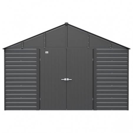 Arrow 12x14 Select Steel Storage Shed - Charcoal (SCG1214CC)