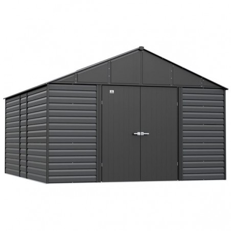 Arrow 12x14 Select Steel Storage Shed - Charcoal (SCG1214CC) Arrow 12x14 Select Steel Storage Shed - Charcoal (SCG1214CC)