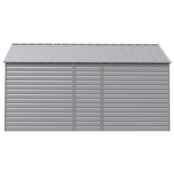 Arrow 12x14 Select Steel Storage Shed - Flute Grey (SCG1214FG)