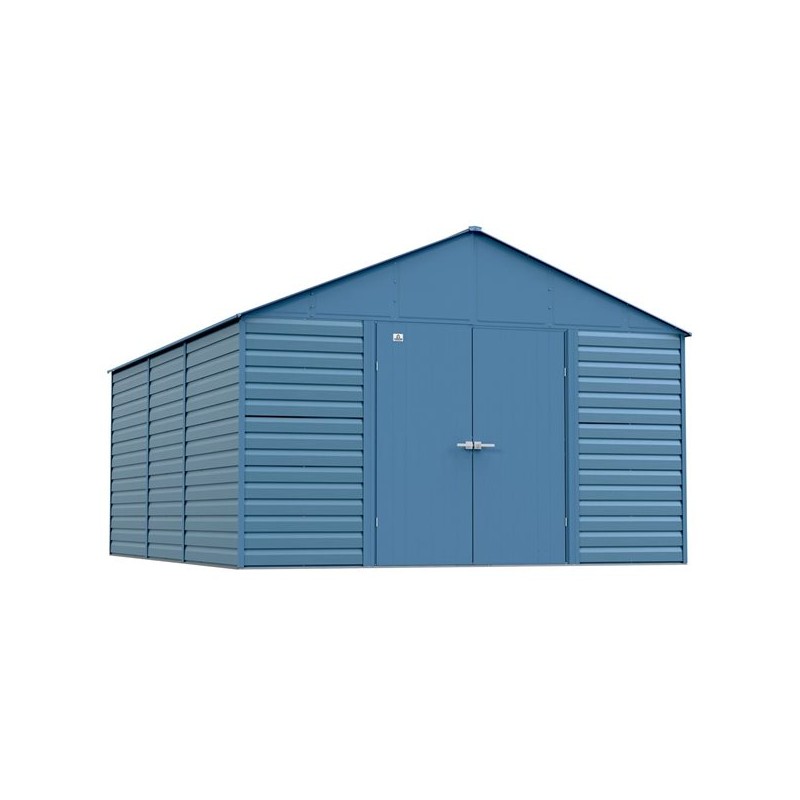 Arrow 12x17 Select Steel Storage Shed - Blue Grey (SCG1217BG)
