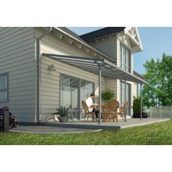 Palram Feria 10x28 Patio Cover Kit - Gray (HG9428)