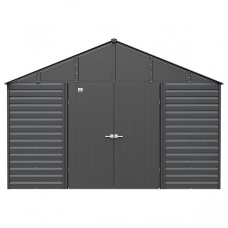 Arrow 12x17 Select Steel Storage Shed - Charcoal (SCG1217CC)