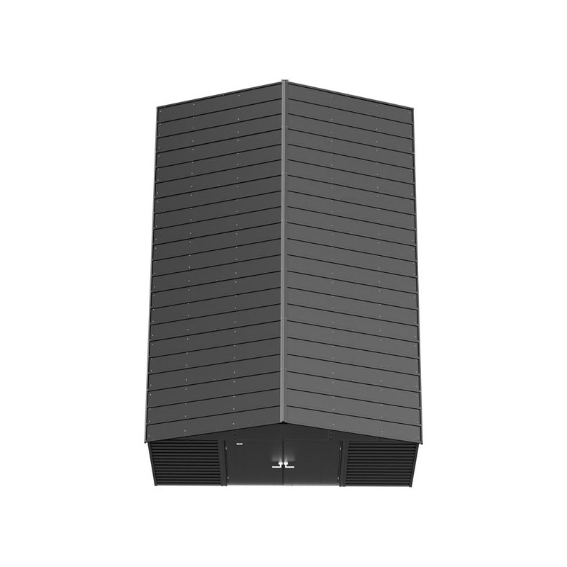 Arrow 12x17 Select Steel Storage Shed - Charcoal (SCG1217CC)