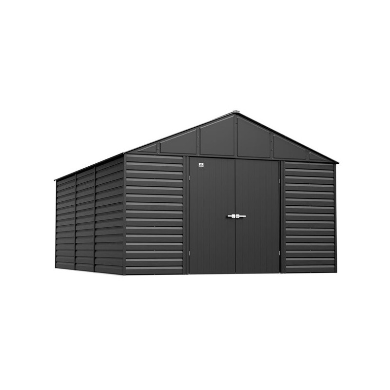 Arrow 12x17 Select Steel Storage Shed - Charcoal (SCG1217CC)
