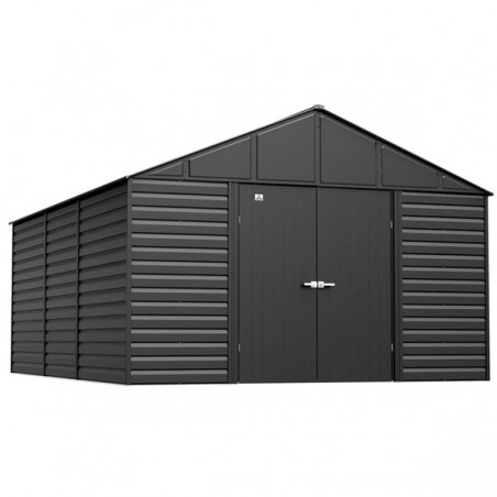 Arrow 12x17 Select Steel Storage Shed - Charcoal (SCG1217CC)