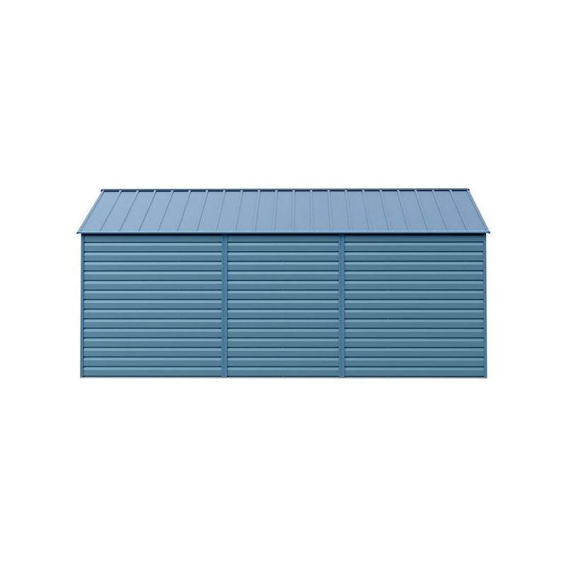 Arrow 14x12 Select Steel Storage Shed - Blue Grey (SCG1412BG)
