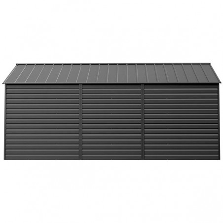 Arrow 14x12 Select Steel Storage Shed - Charcoal (SCG1412CC)